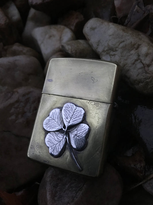 Lucky Shamrock Zippo Lighter